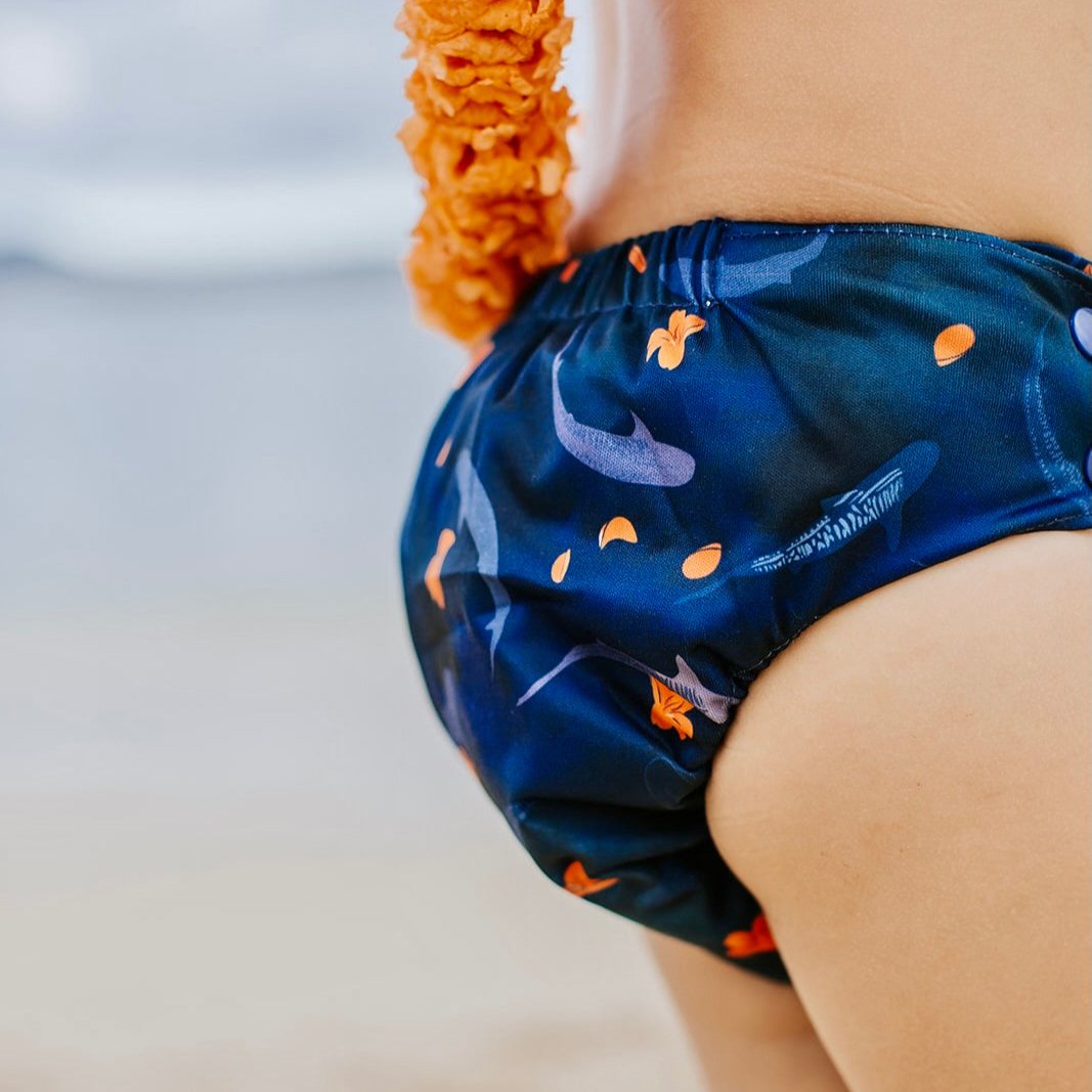 Kaiapa ʻAuʻau/Pākeke (Swim/Pocket Diaper)