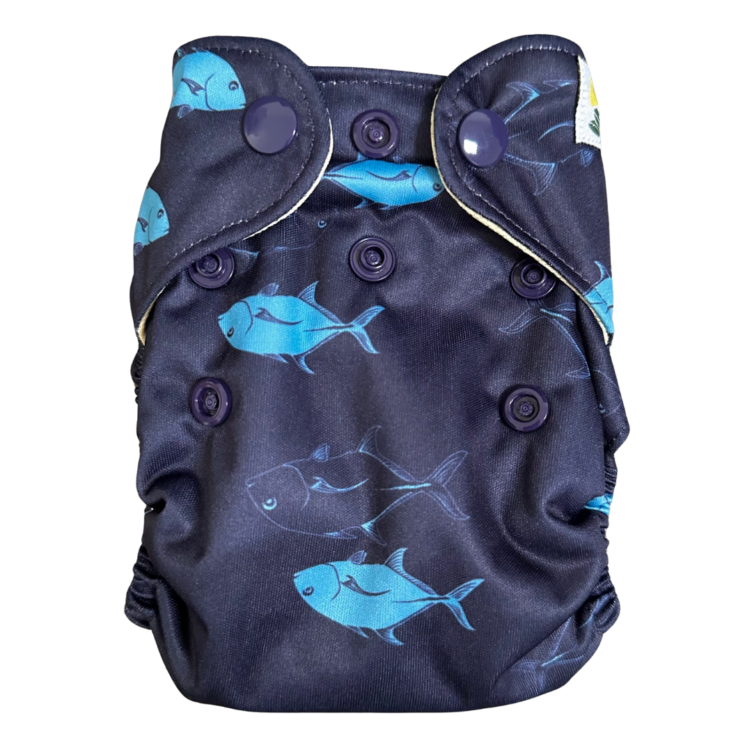 Kaiapa Paʻa Iki (Newborn All-in-One Diaper)