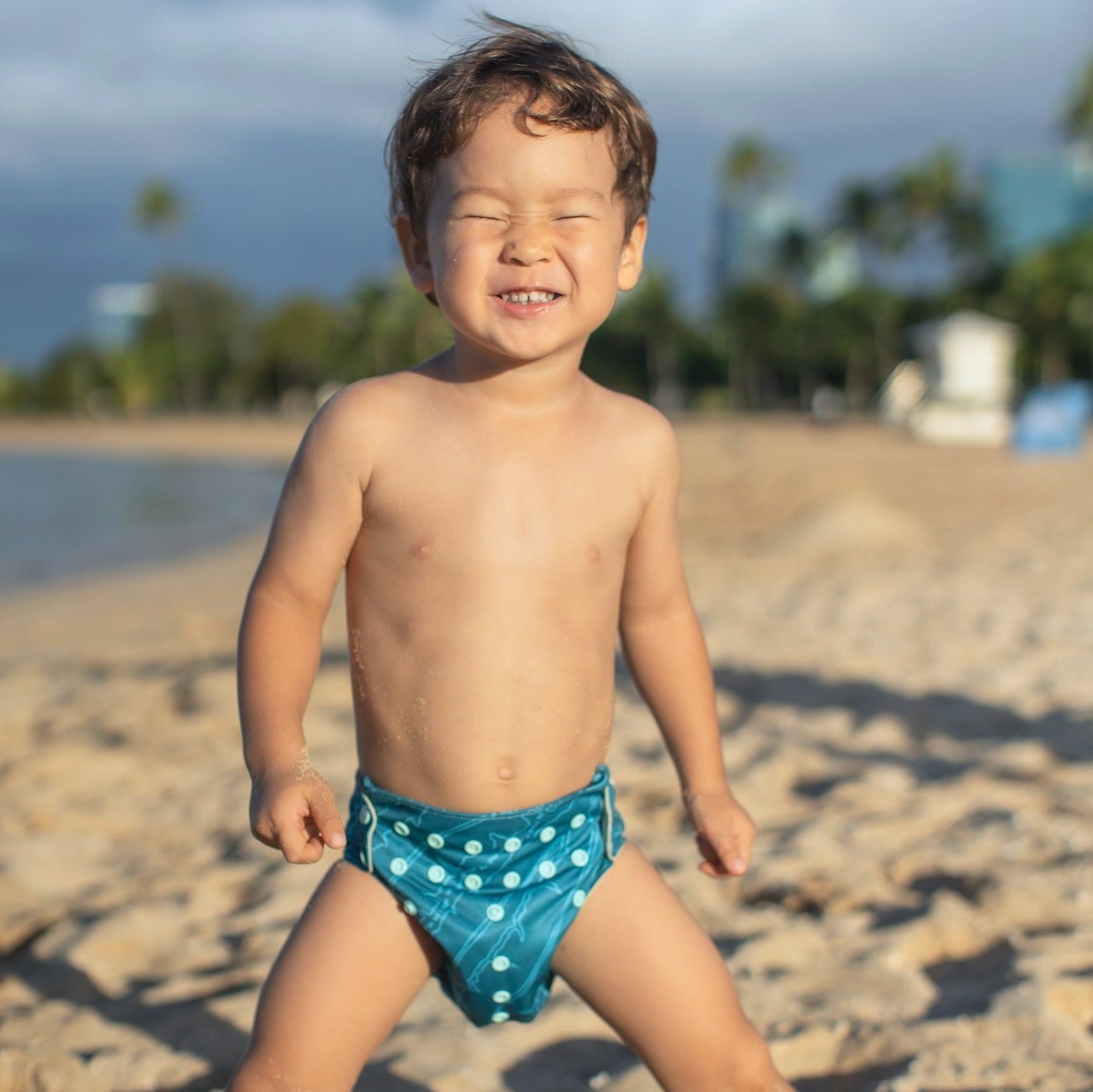 Kaiapa Paʻa Iki (Newborn All-in-One Diaper)