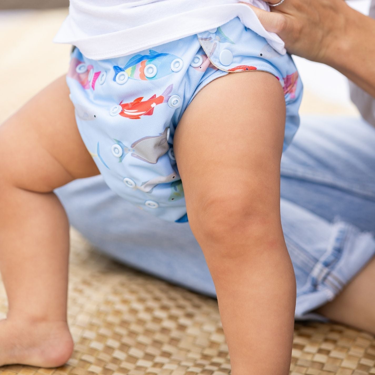Kaiapa ʻAuʻau/Pākeke (Swim/Pocket Diaper)