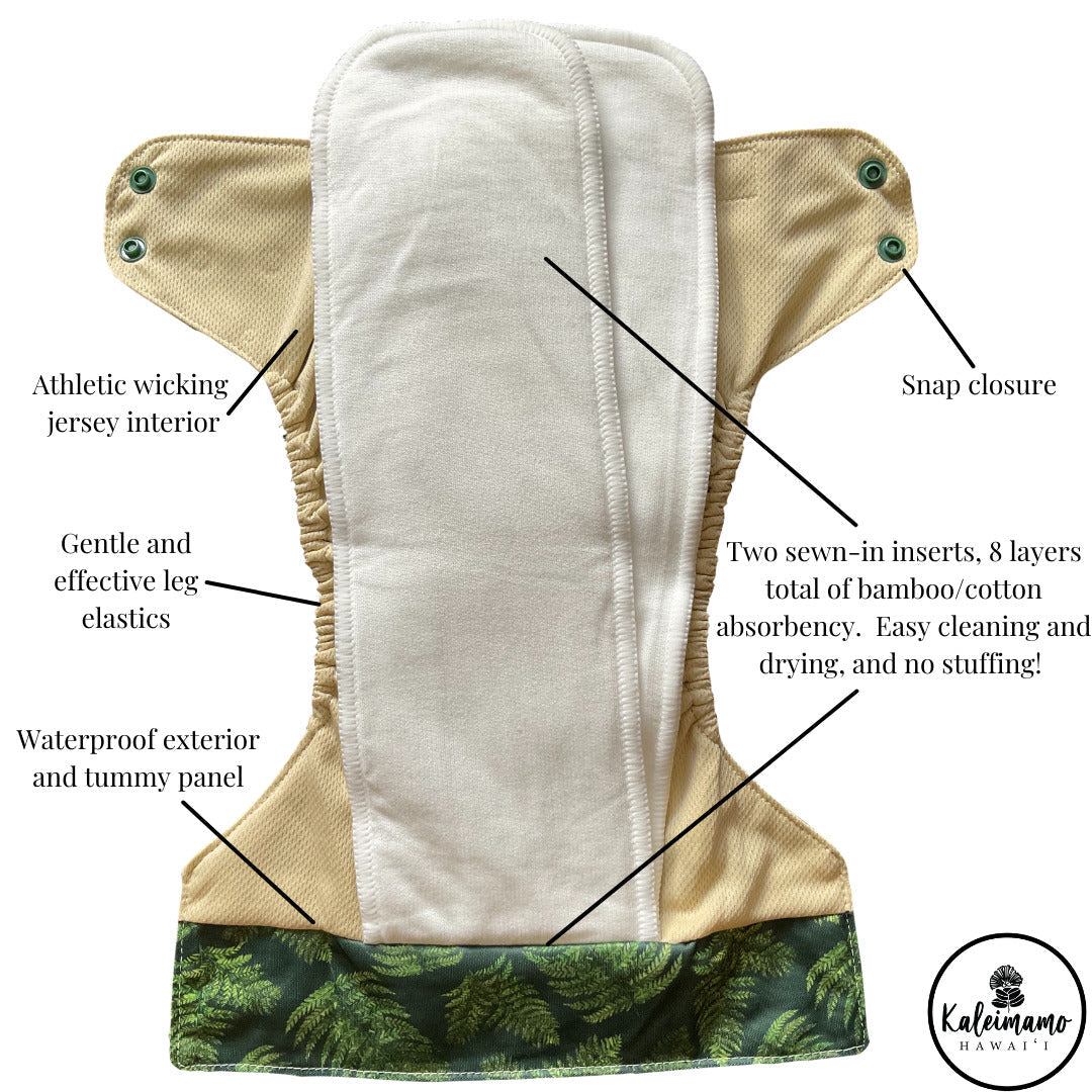 Kaiapa Paʻa (All-in-One Diaper)