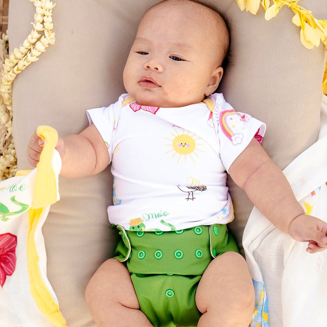 Kaiapa Paʻa Iki (Newborn All-in-One Diaper)