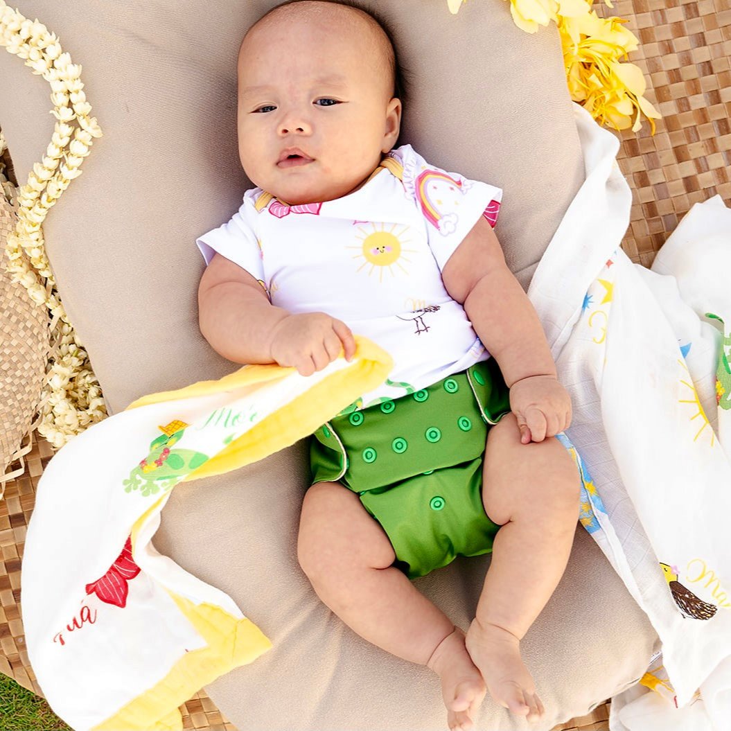 Kaiapa Paʻa Iki (Newborn All-in-One Diaper)