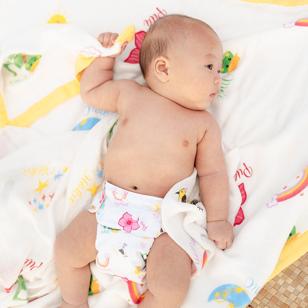 Kaiapa ʻAuʻau/Pākeke (Swim/Pocket Diaper)