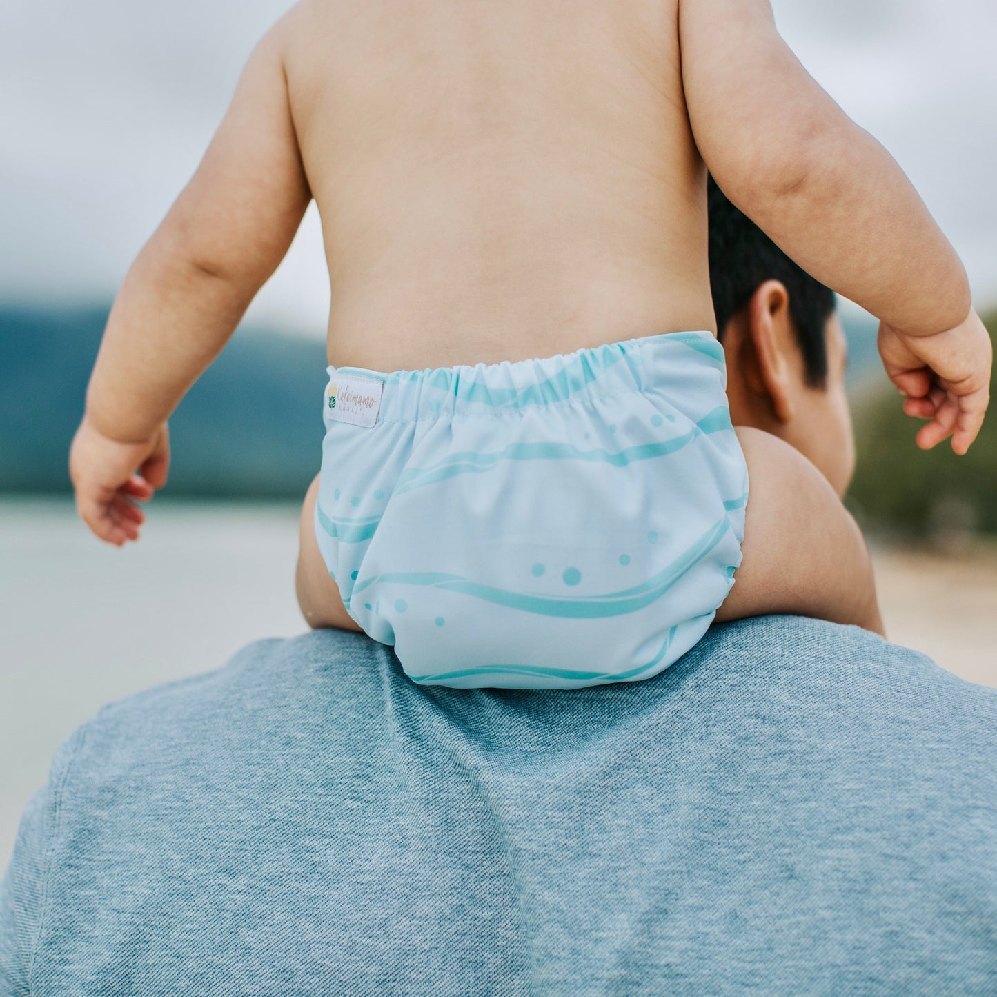 Kaiapa ʻAuʻau/Pākeke (Swim/Pocket Diaper)