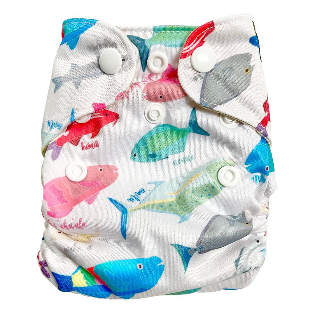 Kaiapa Paʻa Iki (Newborn All-in-One Diaper)